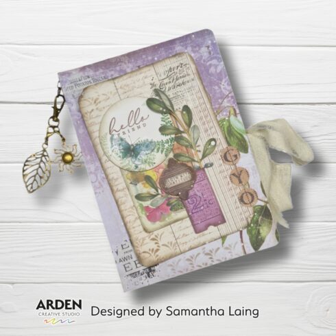 Arden Creative Studio – Vintage Makers Ledger Essentials Paper Pad paperilajitelma