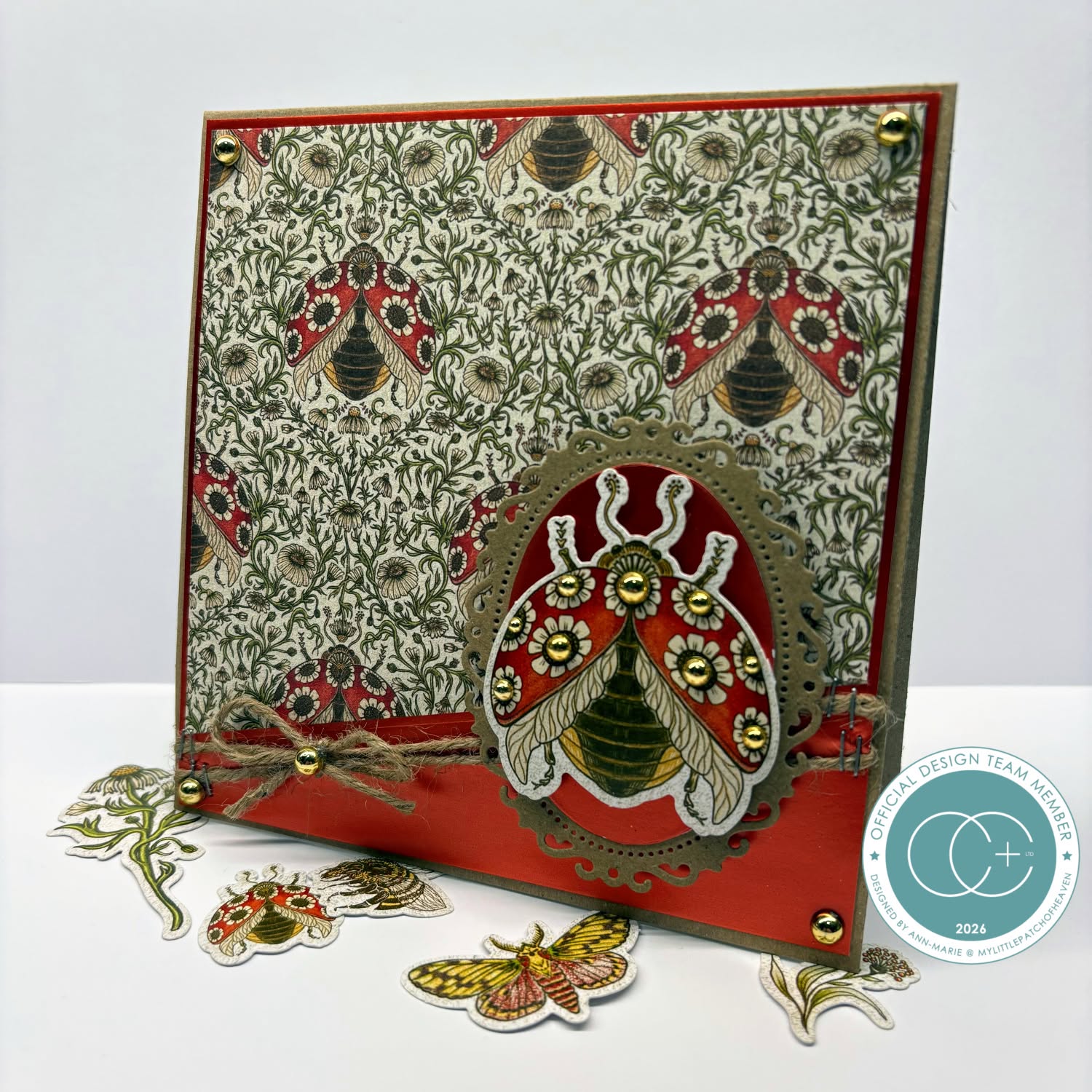 Craft Consortium – Vintage Summer paperilehtiö 15 x 15 cm - Image 5