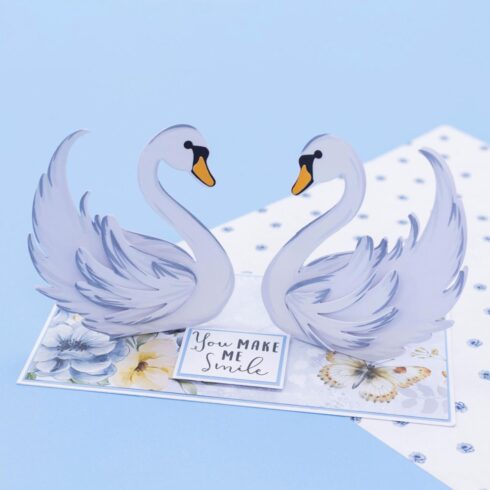 Crafters Companion Wildwood Whimsy ELEGANT SWAN