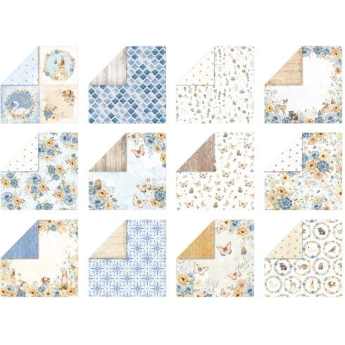 Crafters Companion Wildwood Whimsy paperilehtio 30 x 30 cm 1