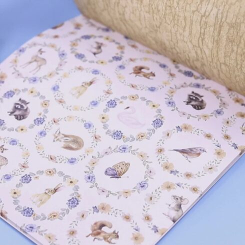 Crafters Companion Wildwood Whimsy paperilehtio 30 x 30 cm 2