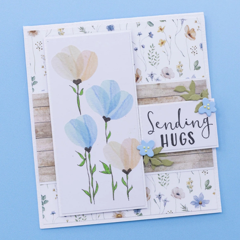 Crafter’s Companion – Wildwood Whimsy Washi Rolls Floral washitarrat (600 kpl) - Image 2