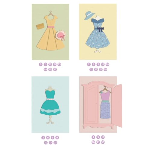 Crafters Companion stanssi DRESSES 2