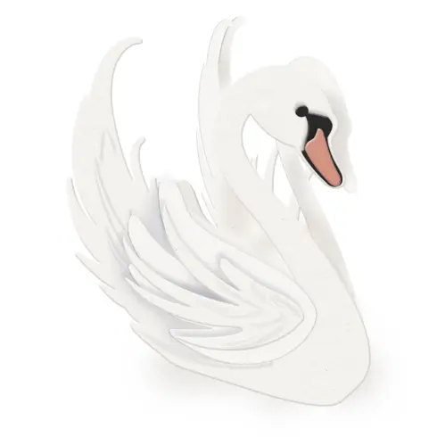 Crafters Companion stanssi Wildwood Whimsy ELEGANT SWAN 1
