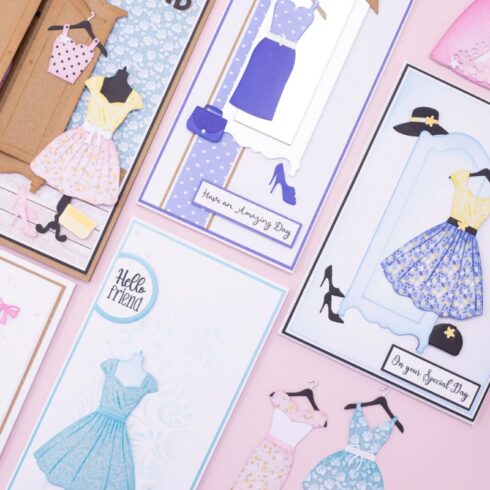 Crafters Companion stanssi – CUSTOMABLE DRESSES WARDROBE