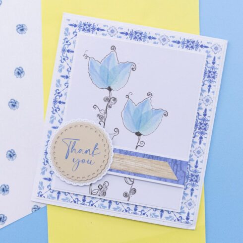 Crafters Companion – Wildwood Whimsy Washi Rolls Floral washitarrat 600 kpl