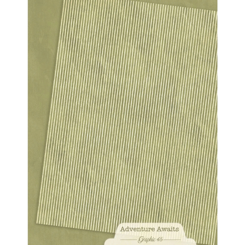 Graphic 45 – Adventure Awaits Patterns & Solids Pack paperilajitelma - Bild 6