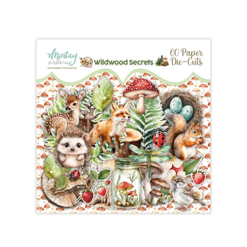 Mintay Papers Wildwood Secrets leikekuvat (60 kpl)
