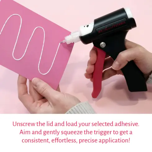 My Sweet Petunia Precision Glue Press – Liimapistooli jalusta liimapullo