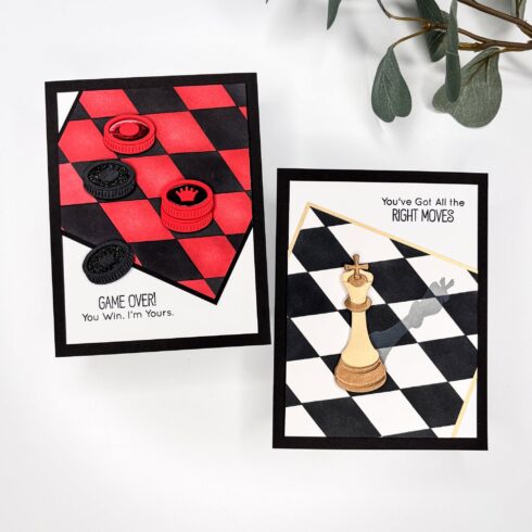 Spellbinders Checkmate CHESS CHECKERS1