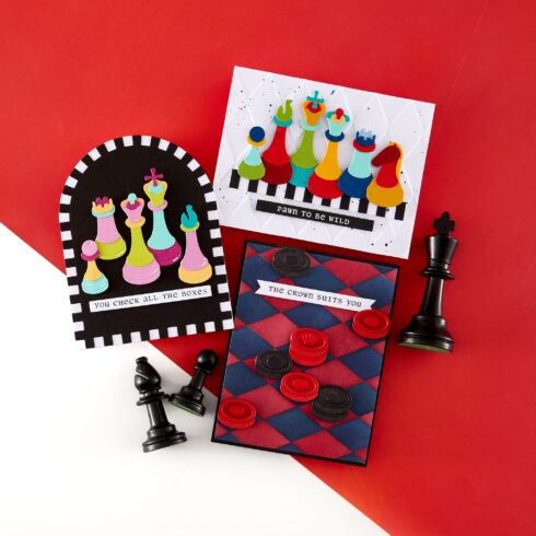 Spellbinders Checkmate CHESS CHECKERS10