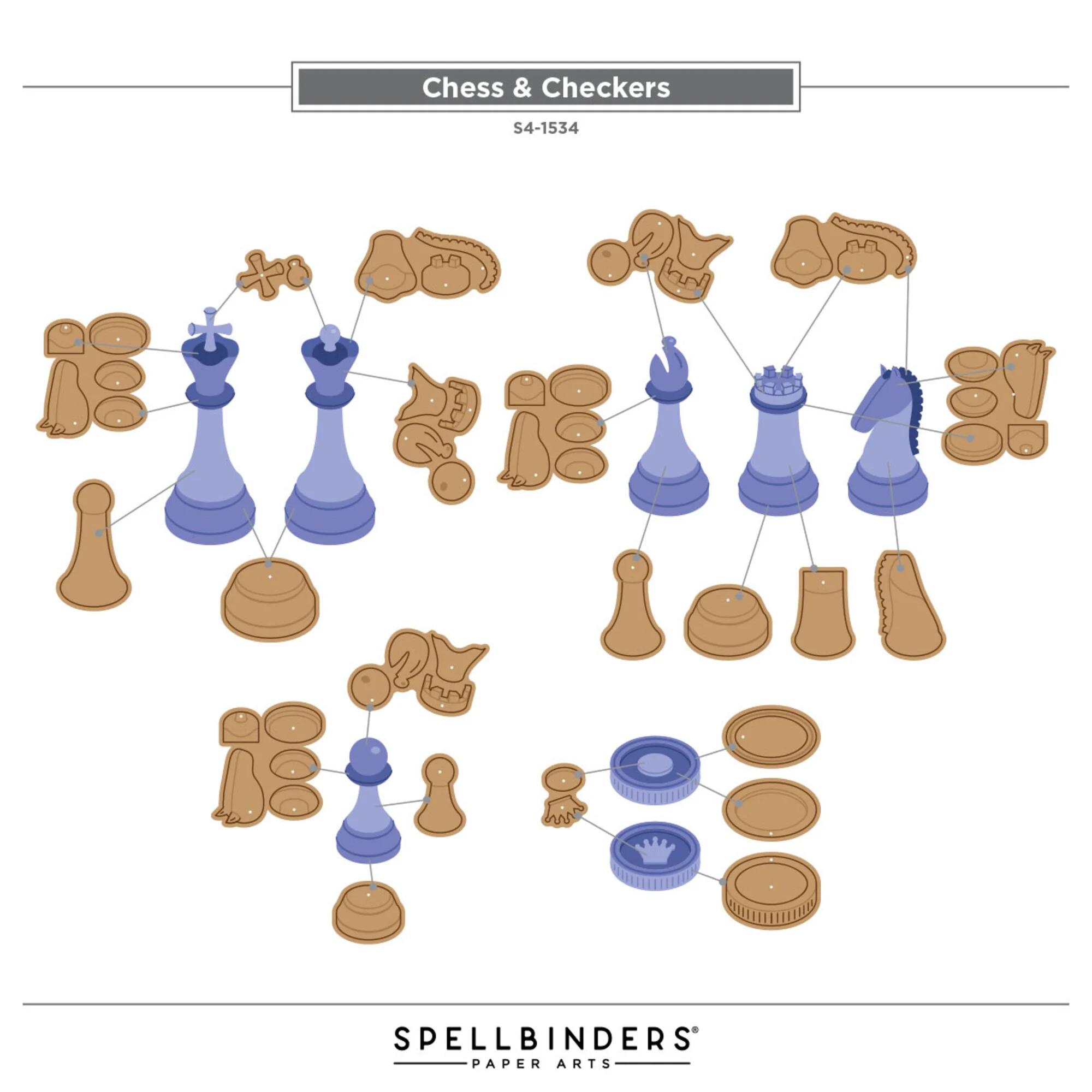 Spellbinders stanssi – Checkmate CHESS & CHECKERS - Image 17