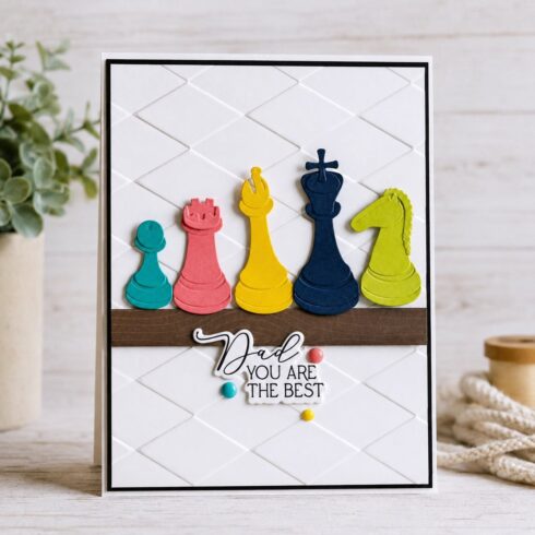 Spellbinders Checkmate CHESS CHECKERS6