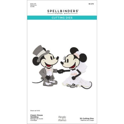 Spellbinders stanssi CLASSIC MOUSE WEDDING