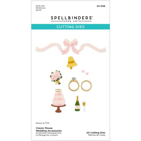 Spellbinders stanssi CLASSIC MOUSE WEDDING ACCESSORIES