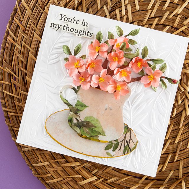 Spellbinders stanssi – FLOWERING QUINCE - Bild 5