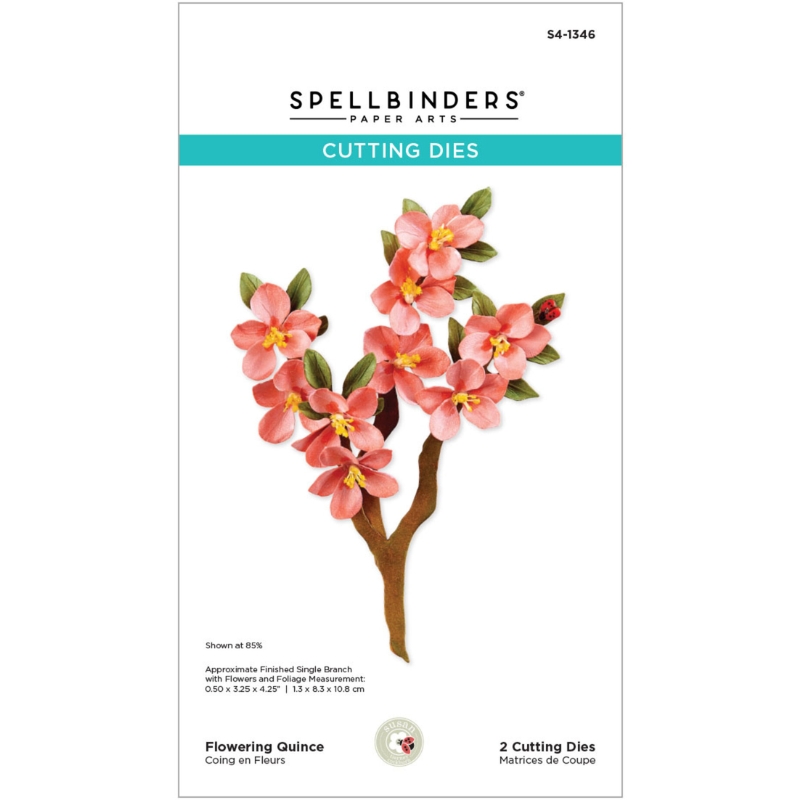 Spellbinders stanssi FLOWERING QUINCE