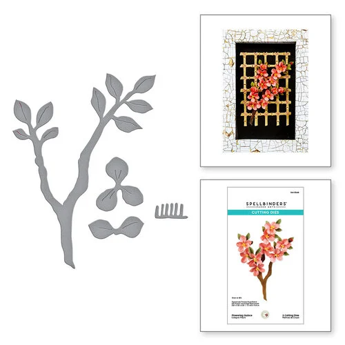 Spellbinders stanssi – FLOWERING QUINCE - Bild 9