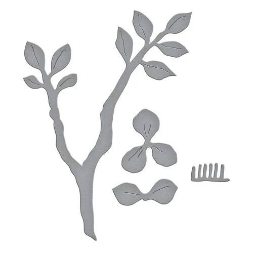 Spellbinders stanssi – FLOWERING QUINCE - Bild 8