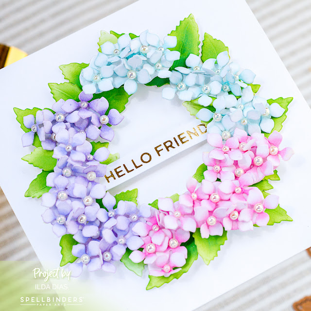 Spellbinders stanssi – HYDRANGEA - Image 2