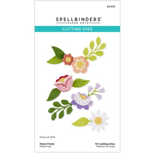 Spellbinders stanssi – Shiny New Day PETAL FRESH