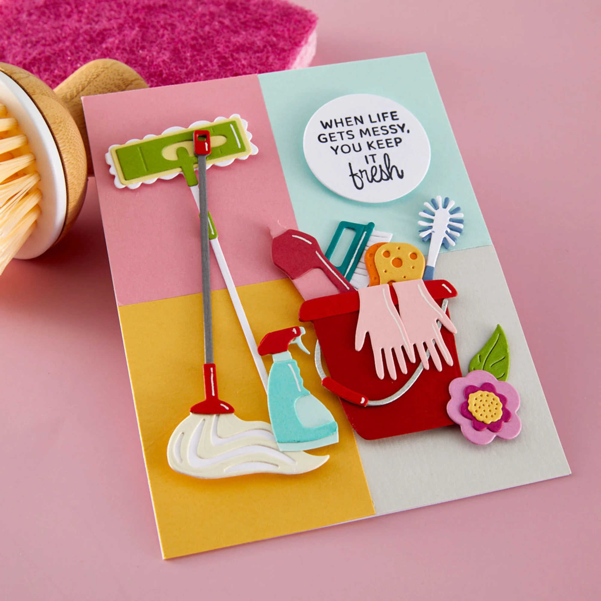 Spellbinders stanssi – Shiny New Day SQUEAKY CLEAN - Image 3