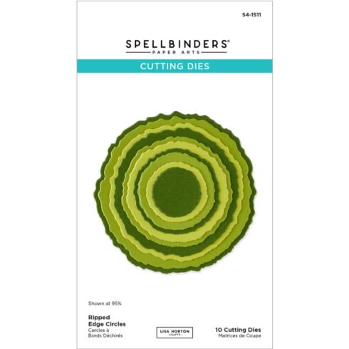 Spellbinders stanssi – Summertime RIPPRD EDGE CIRCLES