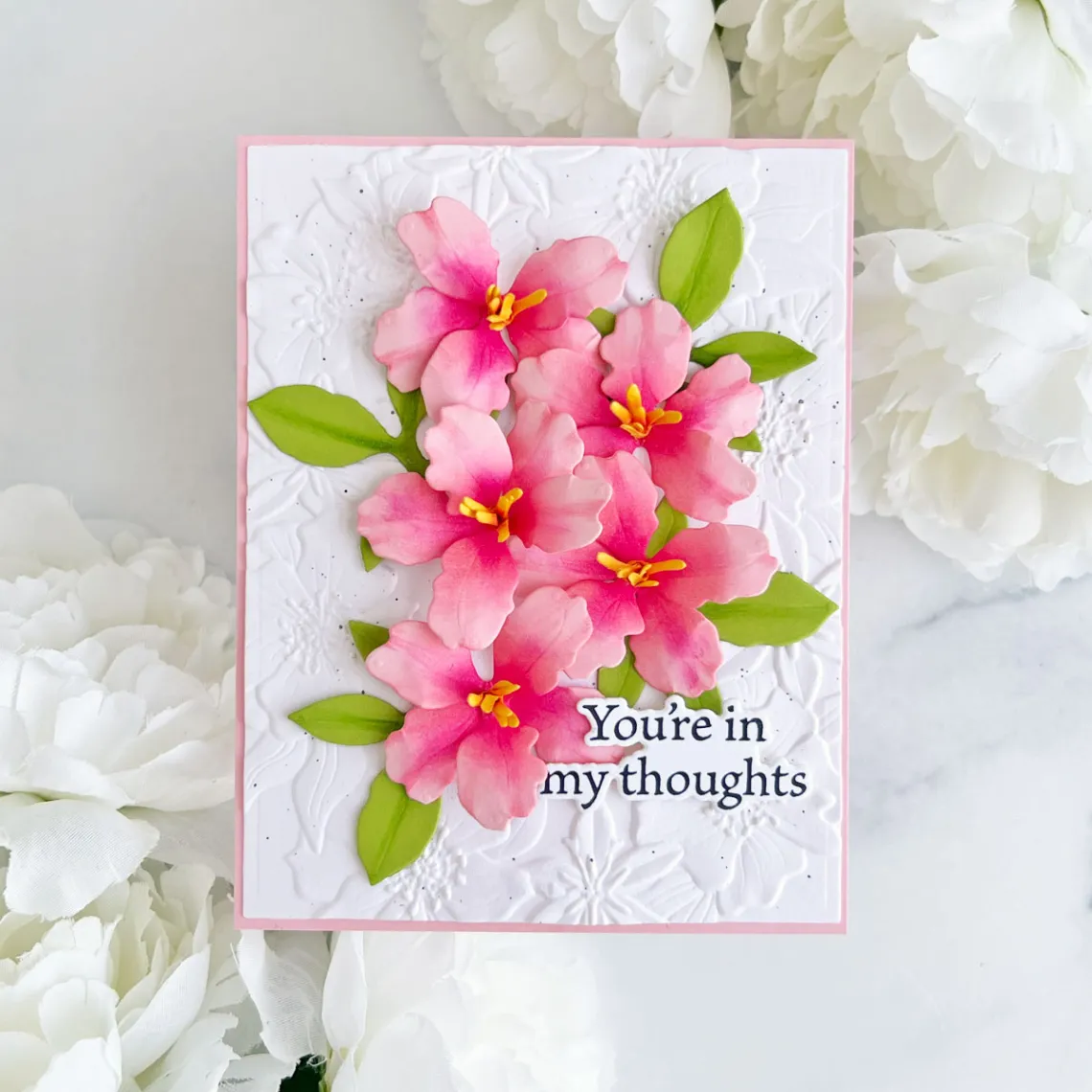 Spellbinders stanssi – AZALEA AND GARDEN POT WITH LADYBUGS - Image 3
