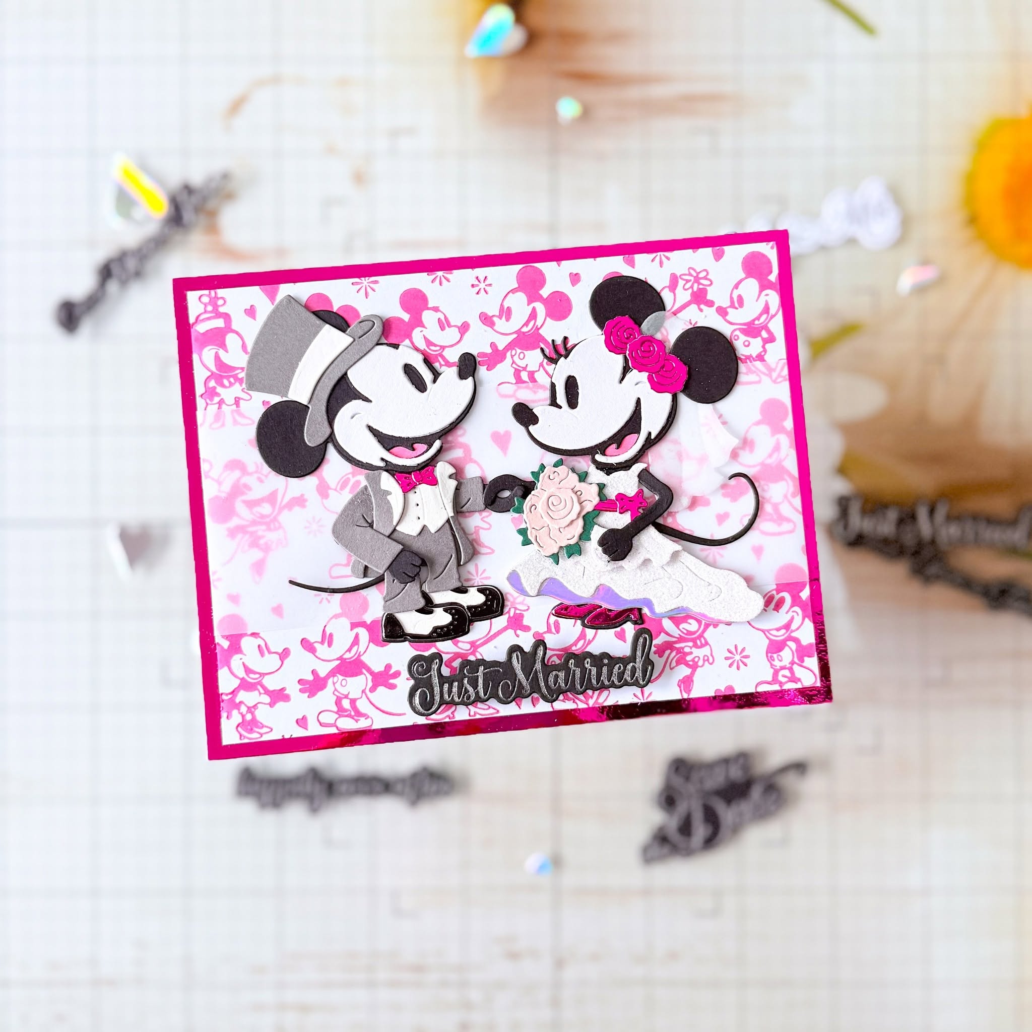 Spellbinders stanssi – CLASSIC MOUSE WEDDING - Bild 6