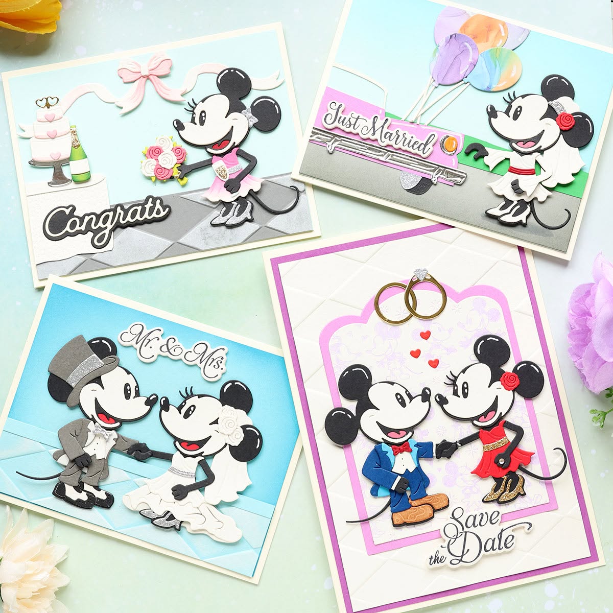 Spellbinders stanssi – CLASSIC MOUSE WEDDING - Bild 8