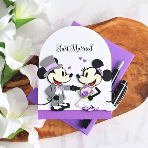 Spellbinders stanssi – CLASSIC MOUSE WEDDING5