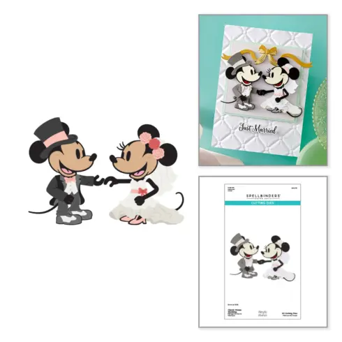 Spellbinders stanssi – CLASSIC MOUSE WEDDING7