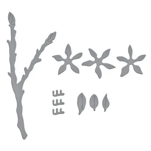 Spellbinders stanssi – FORSYTHIA1