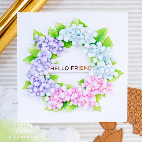 Spellbinders stanssi – HYDRANGEA