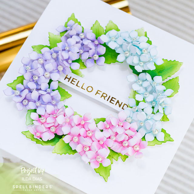 Spellbinders stanssi – HYDRANGEA - Image 4