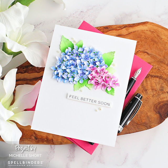 Spellbinders stanssi – HYDRANGEA - Image 6