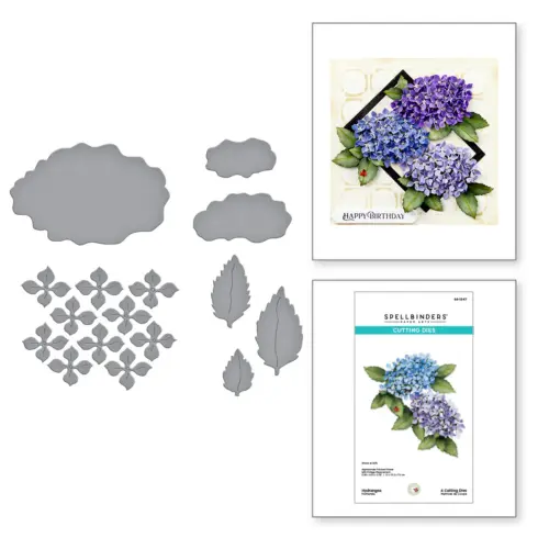 Spellbinders stanssi – HYDRANGEA3