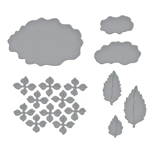 Spellbinders stanssi – HYDRANGEA4