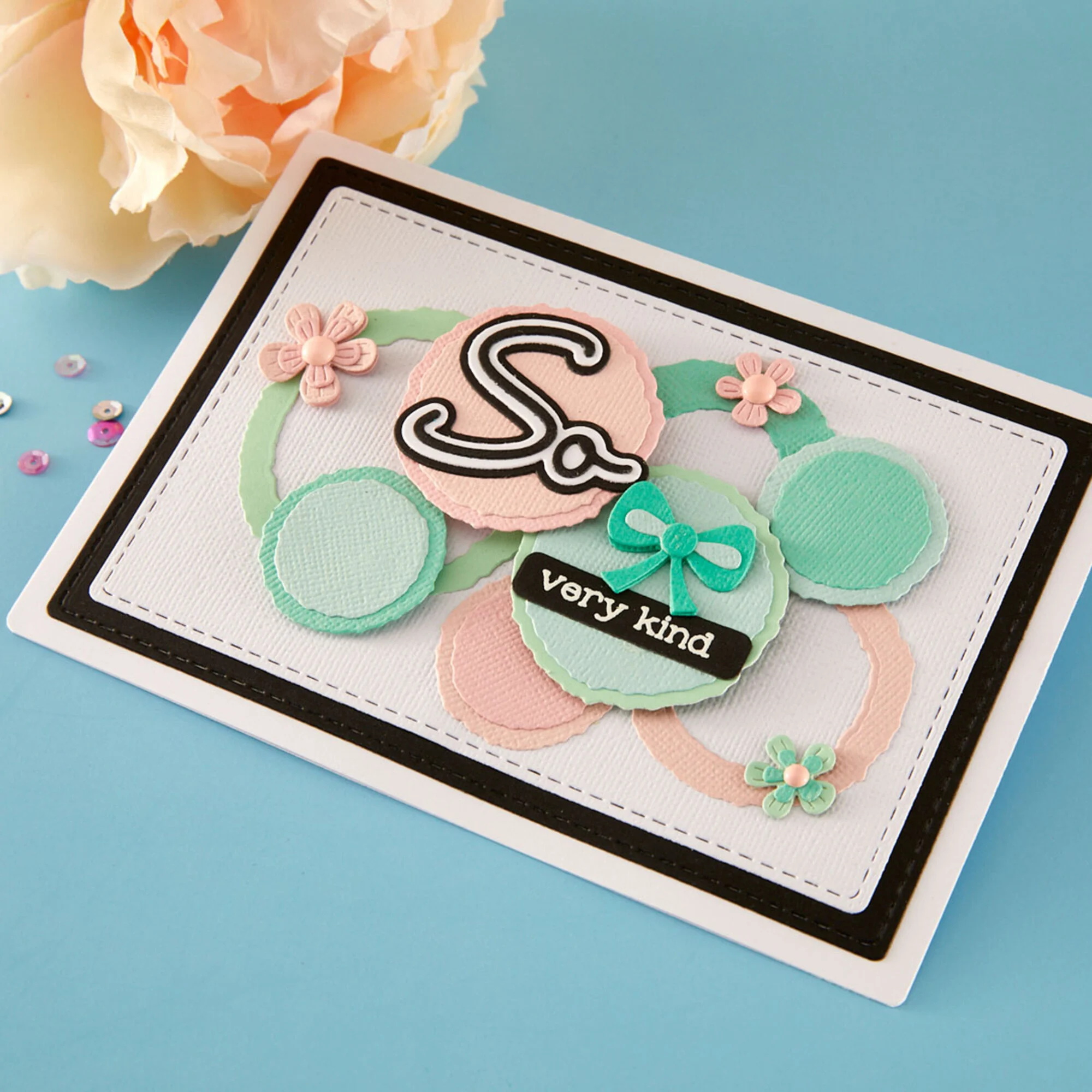 Spellbinders stanssi – Summertime RIPPED EDGE CIRCLES - Bild 2