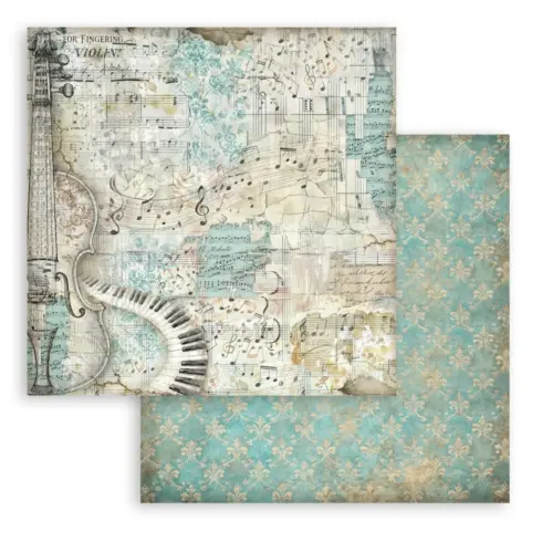 Stamperia Symphony Backgrounds paperilajitelma3