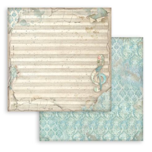 Stamperia Symphony Backgrounds paperilajitelma9