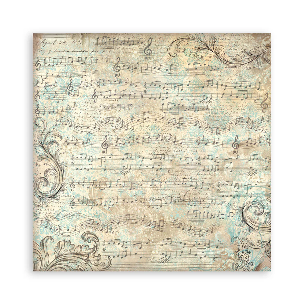 Stamperia – Symphony Maxi paperilajitelma 30 x 30 cm - Image 11