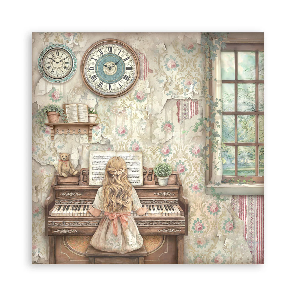 Stamperia – Symphony Maxi paperilajitelma 30 x 30 cm - Image 6