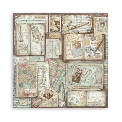 Stamperia Symphony Maxi paperilajitelma7