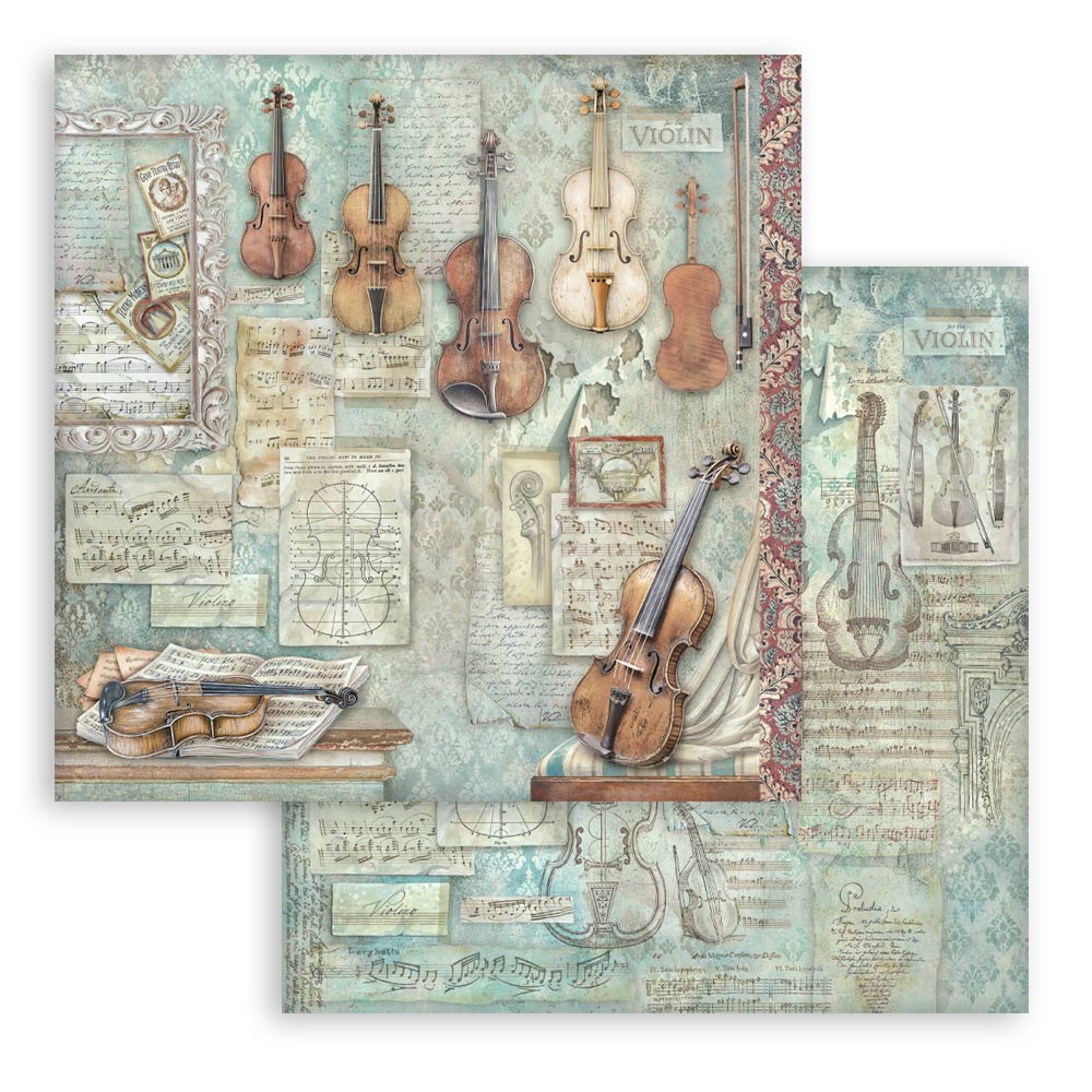 Stamperia – Symphony paperilajitelma 30 x 30 cm - Image 6