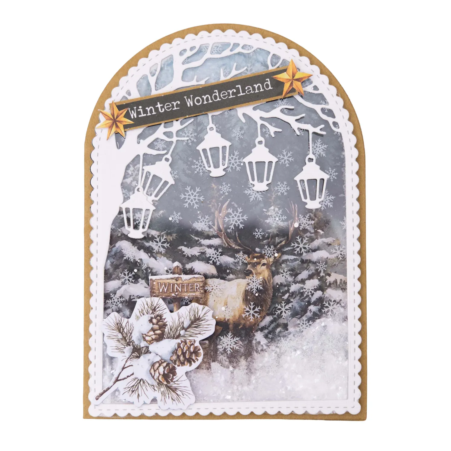 Studio Light stanssi – Christmas Forest CARD SHAPE - Image 3
