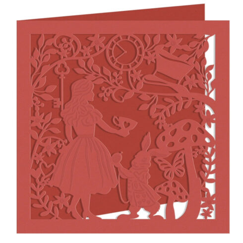 Crafters Companion Create a Card stanssi Tales of Wonderland IN WONDERLAND 1