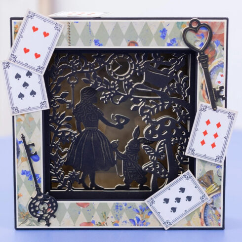 Crafters Companion Stamp Tales of Wonderland PLAYING CARDS 3