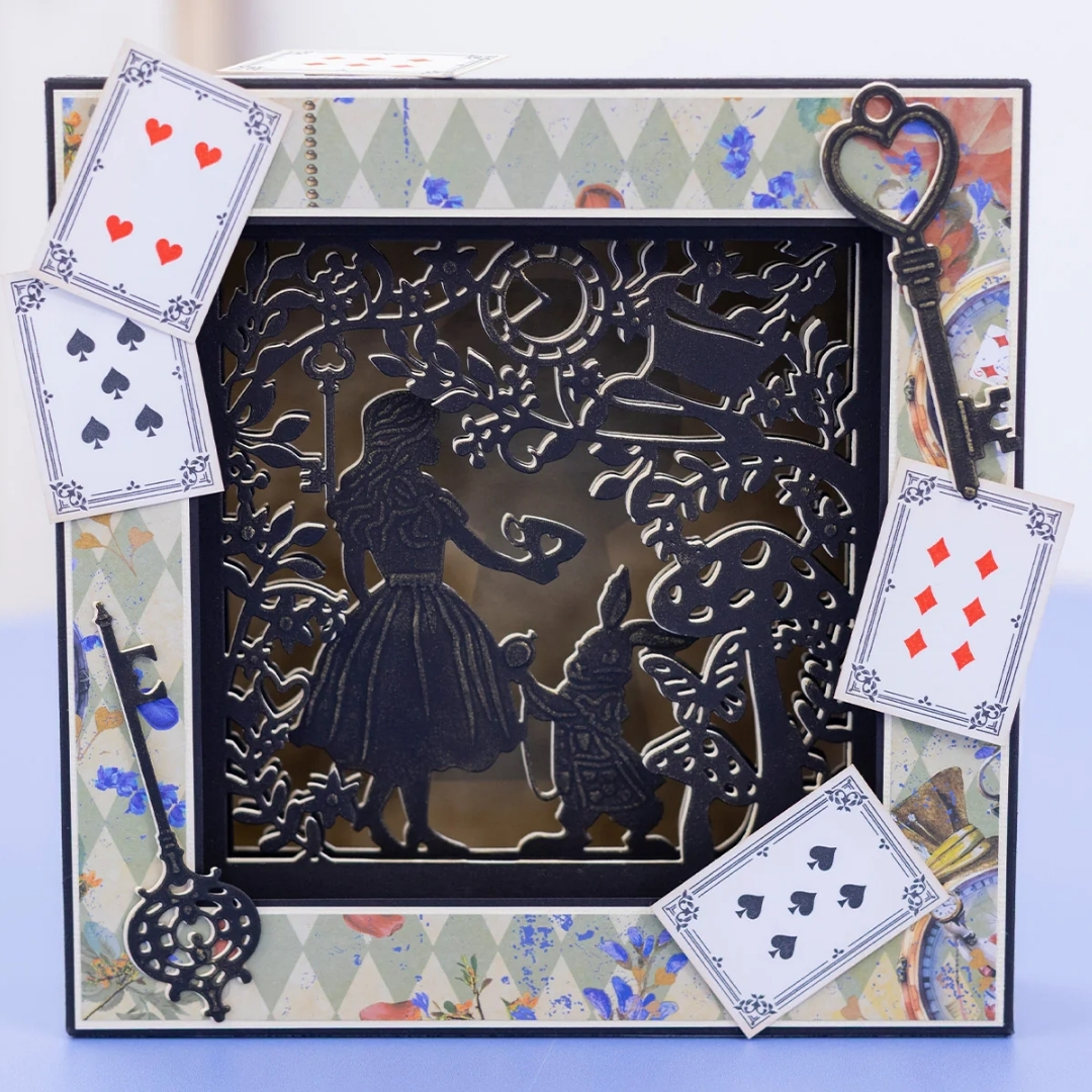 Crafter’s Companion Create-a-Card stanssi – Tales of Wonderland IN WONDERLAND - Image 5
