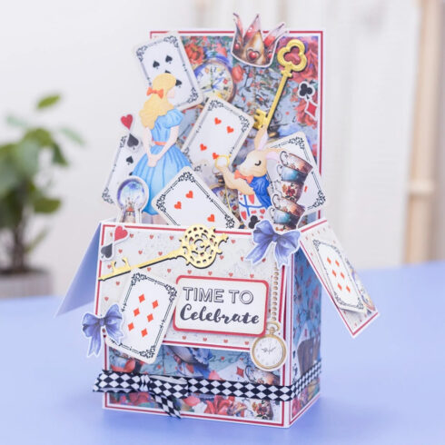 Crafters Companion Stamp Tales of Wonderland PLAYING CARDS 4